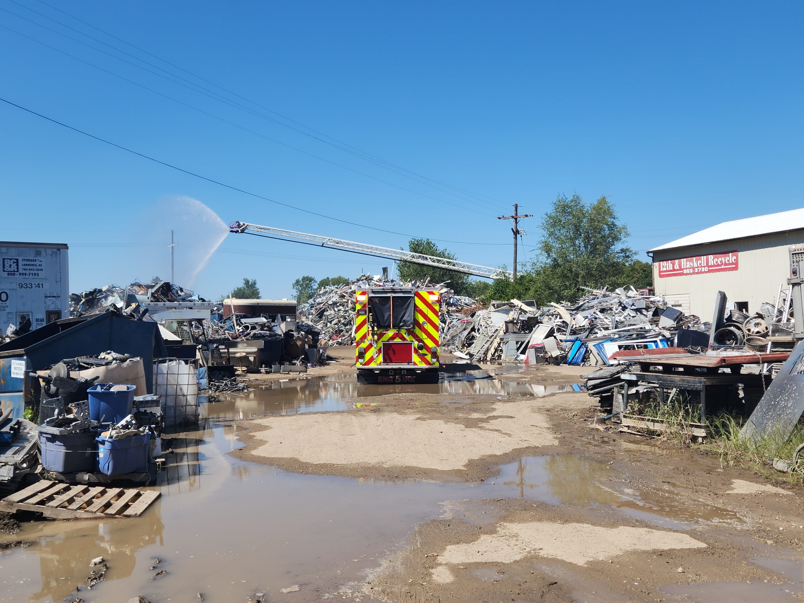 Fire department requests that residents avoid area of 11th and Haskell